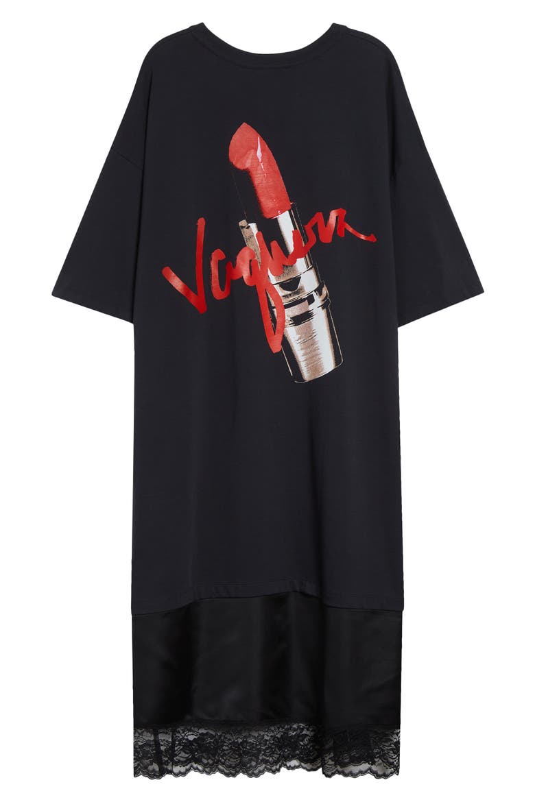 red graphic t shirt dress Women's Graphic Oversized T-Shirt Sleep Dress - Wild Fable Red S
