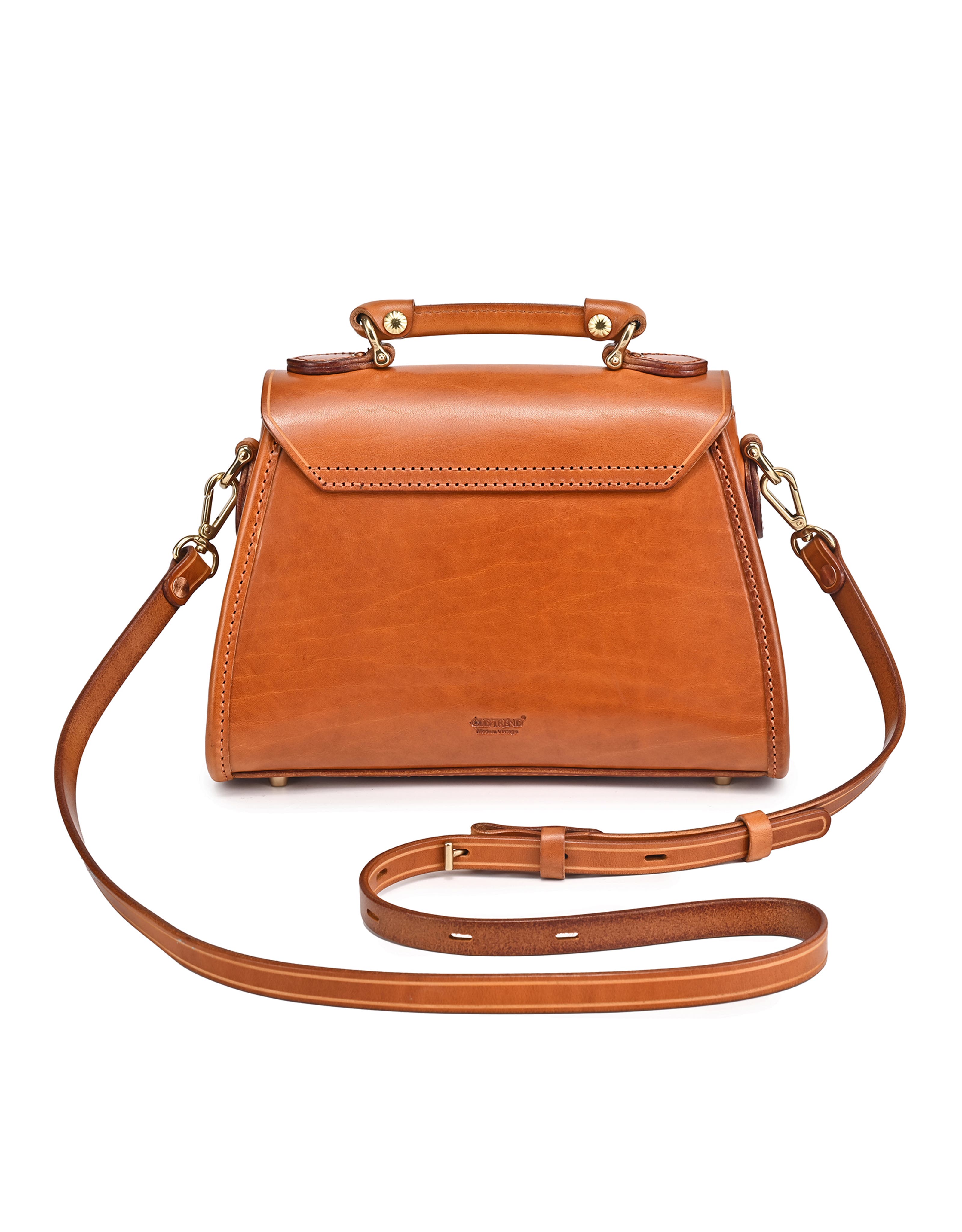Laurel Small Everyday Leather Satchel, Alternate, color, Caramel