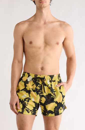 BOSS Memo Abstract Floral Swim Trunks