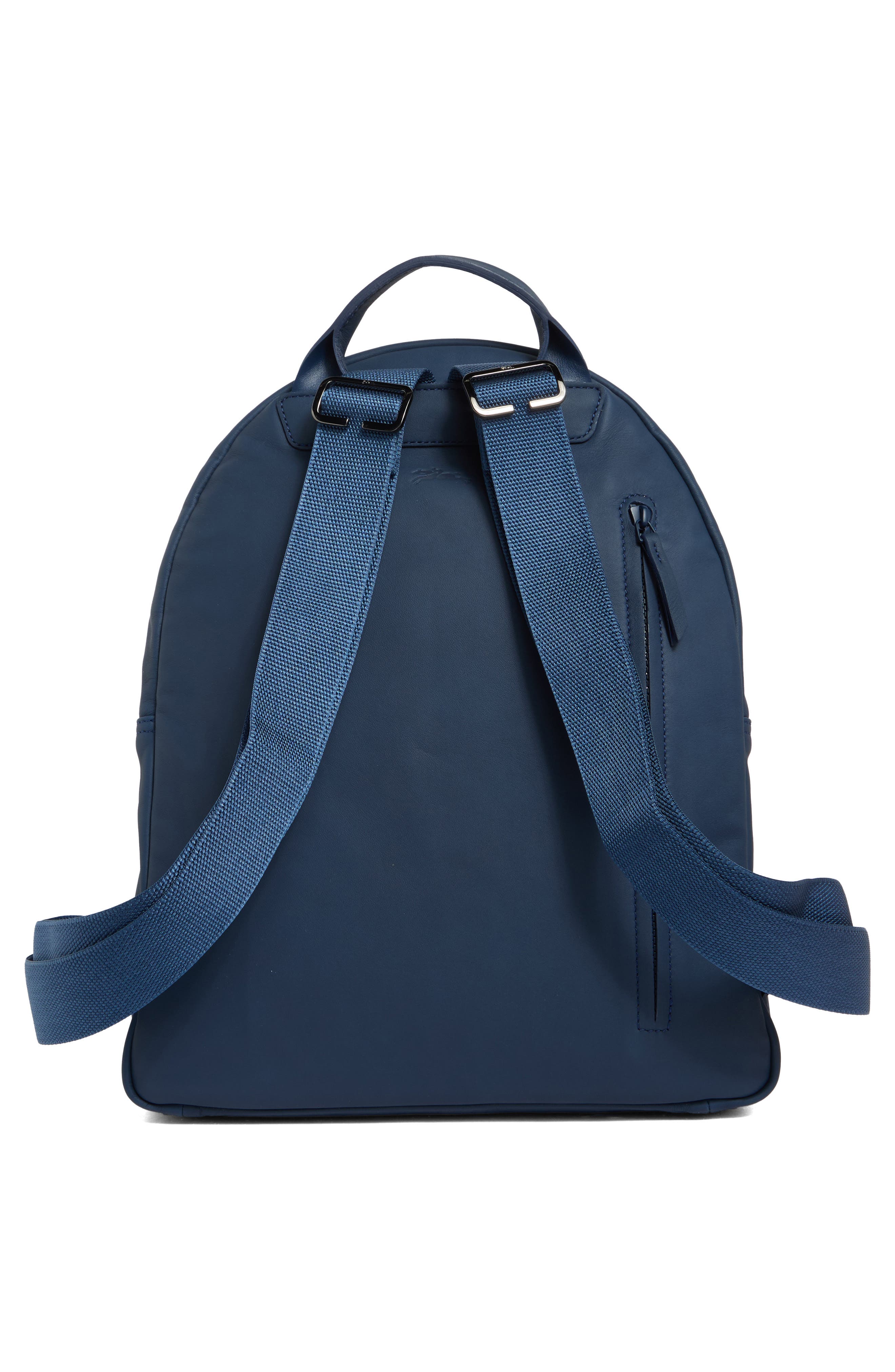 Parisis Leather Backpack, Alternate, color, BALTIK
