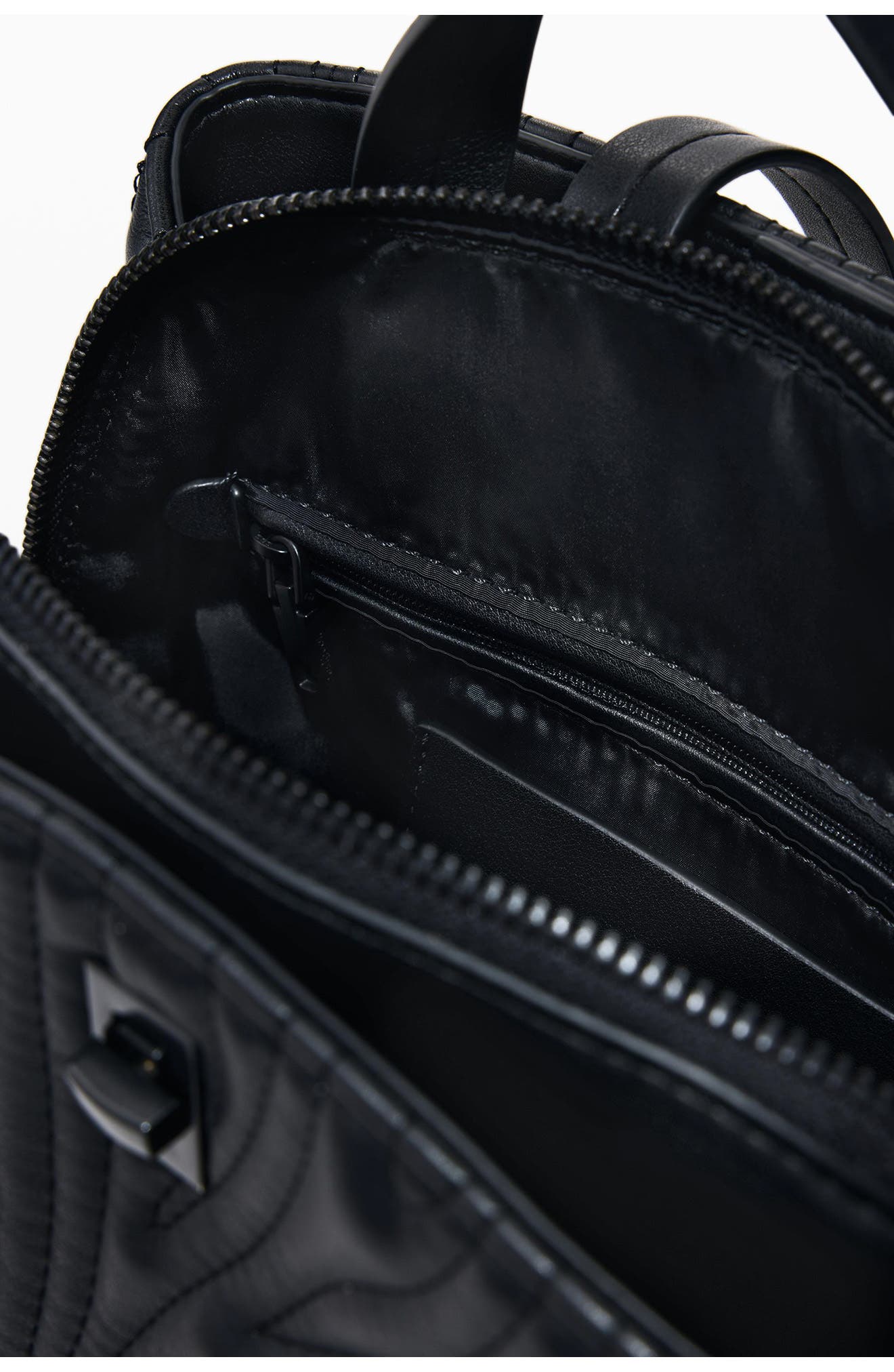 Desigual Mini Wave Embroidered Convertible Backpack, Alternate, color, 