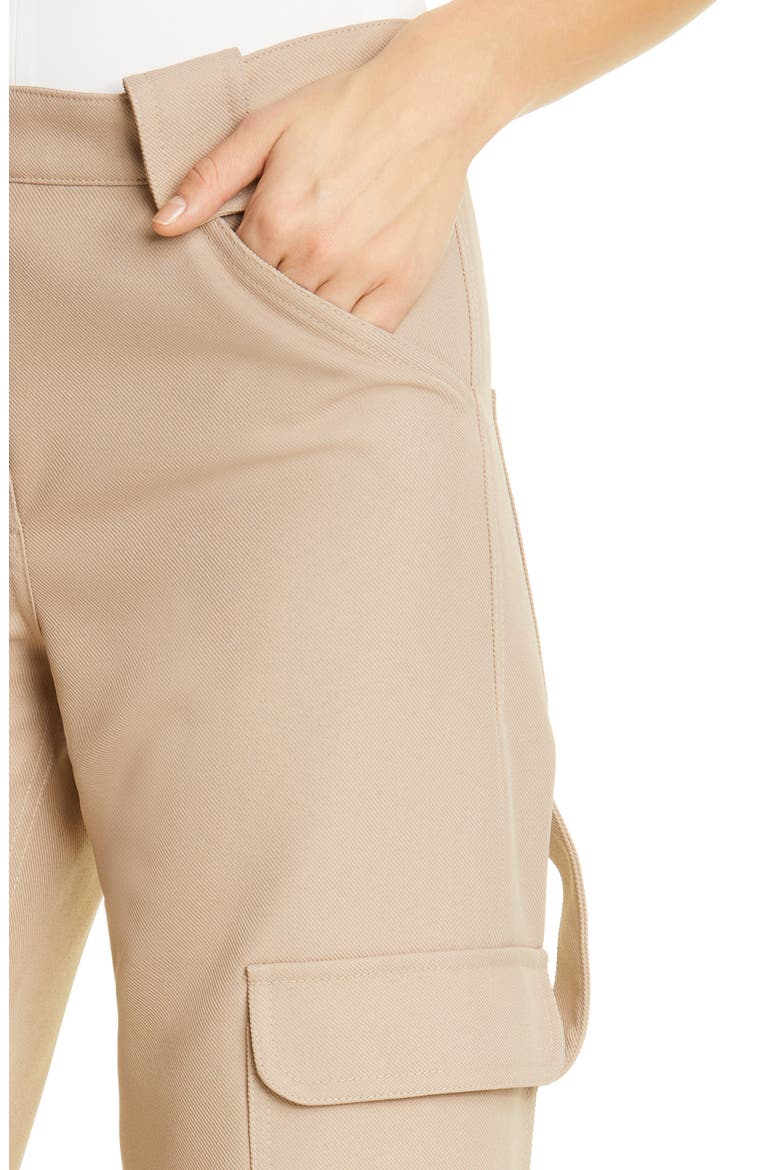 Recycled Polyester Twill Cargo Pants, Alternate, color, SAND