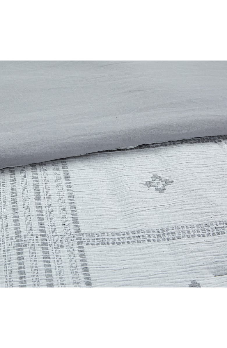 Modern Threads Jacquard Microfiber 5-Piece Comforter Set, Alternate, color, Grey