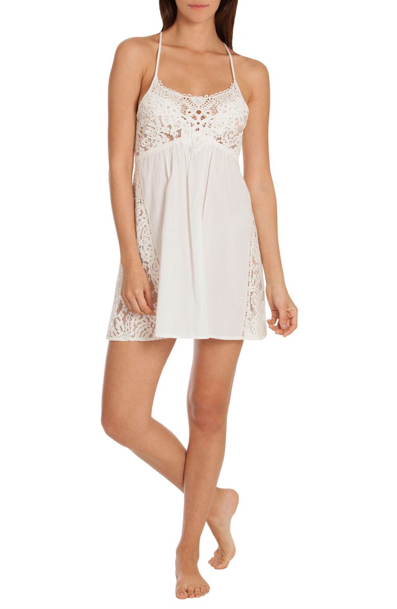 In Bloom by Jonquil Lace Chemise, Alternate, color,