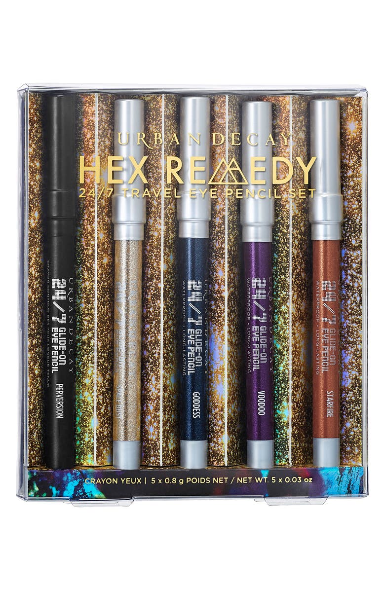 Urban Decay Hex Remedy Travel 24/7 Glide-On Eye Pencil Set, Main, color, 