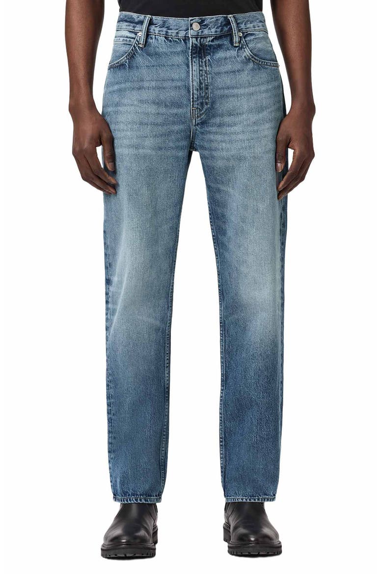 Reid Straight Fit Jeans, Main, color, LIGHT INDIGO