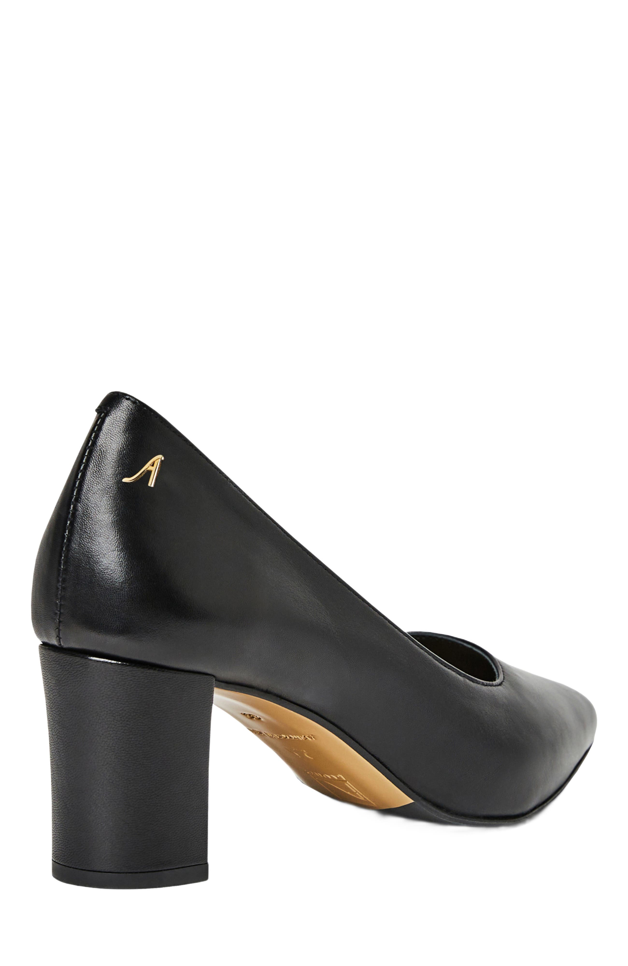Alice Orthopedic Expandable Pumps, Alternate, color, Black Leather