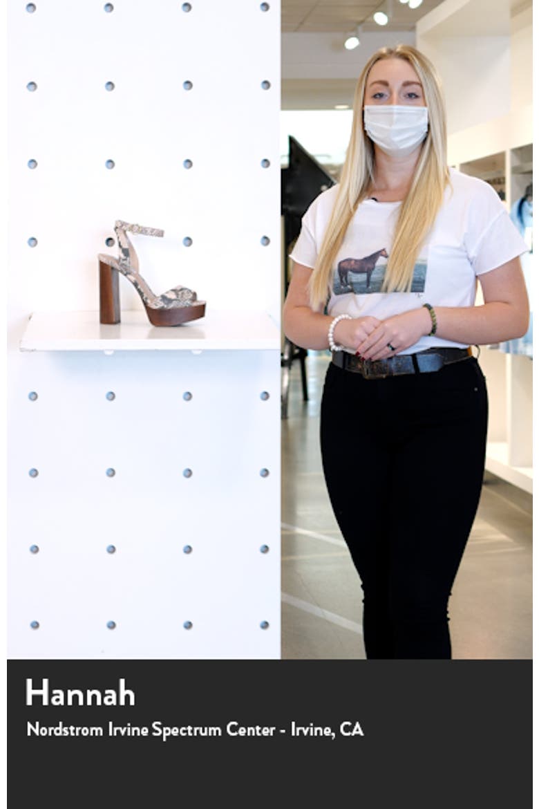 McKinley Platform Block Heel Sandal video