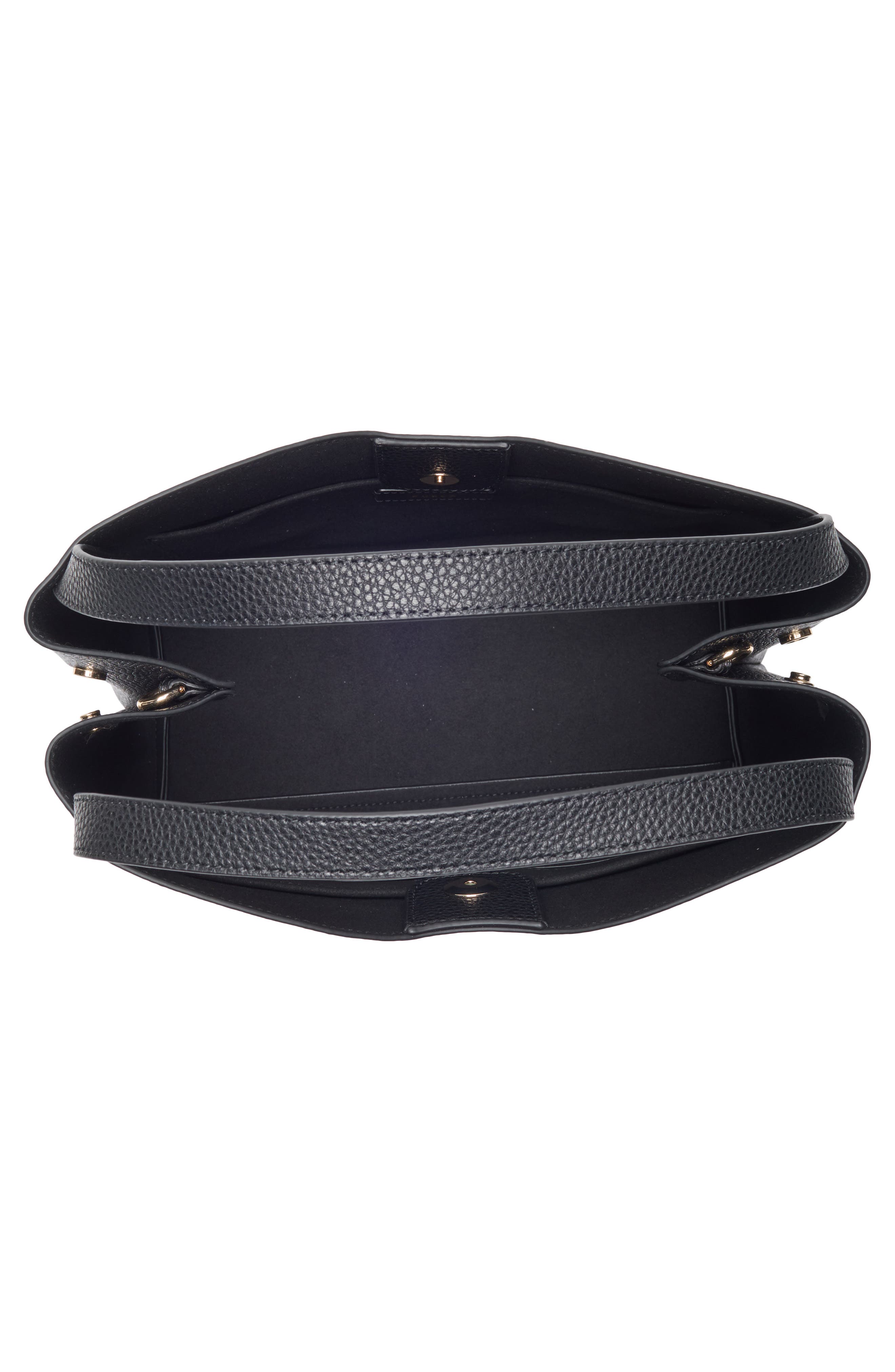 Furla Petunia Hobo Shoulder Bag, Alternate, color, Nero