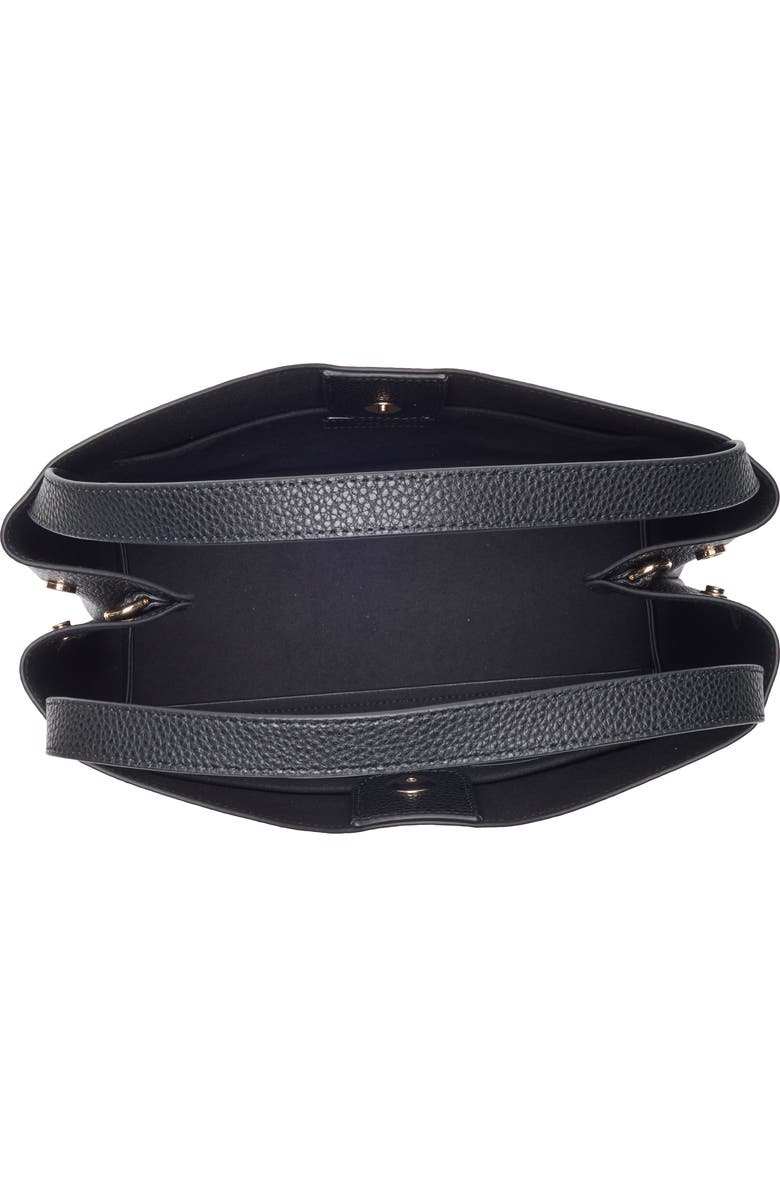 Furla Petunia Hobo Shoulder Bag, Alternate, color, Nero