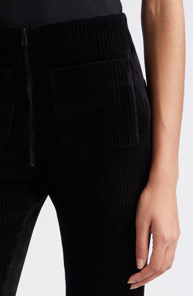 KkCo Canyon Front Slit Corduroy Ankle Pants, Alternate, color, 