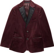 Michael Kors Kids' Stretch Velvet Blazer