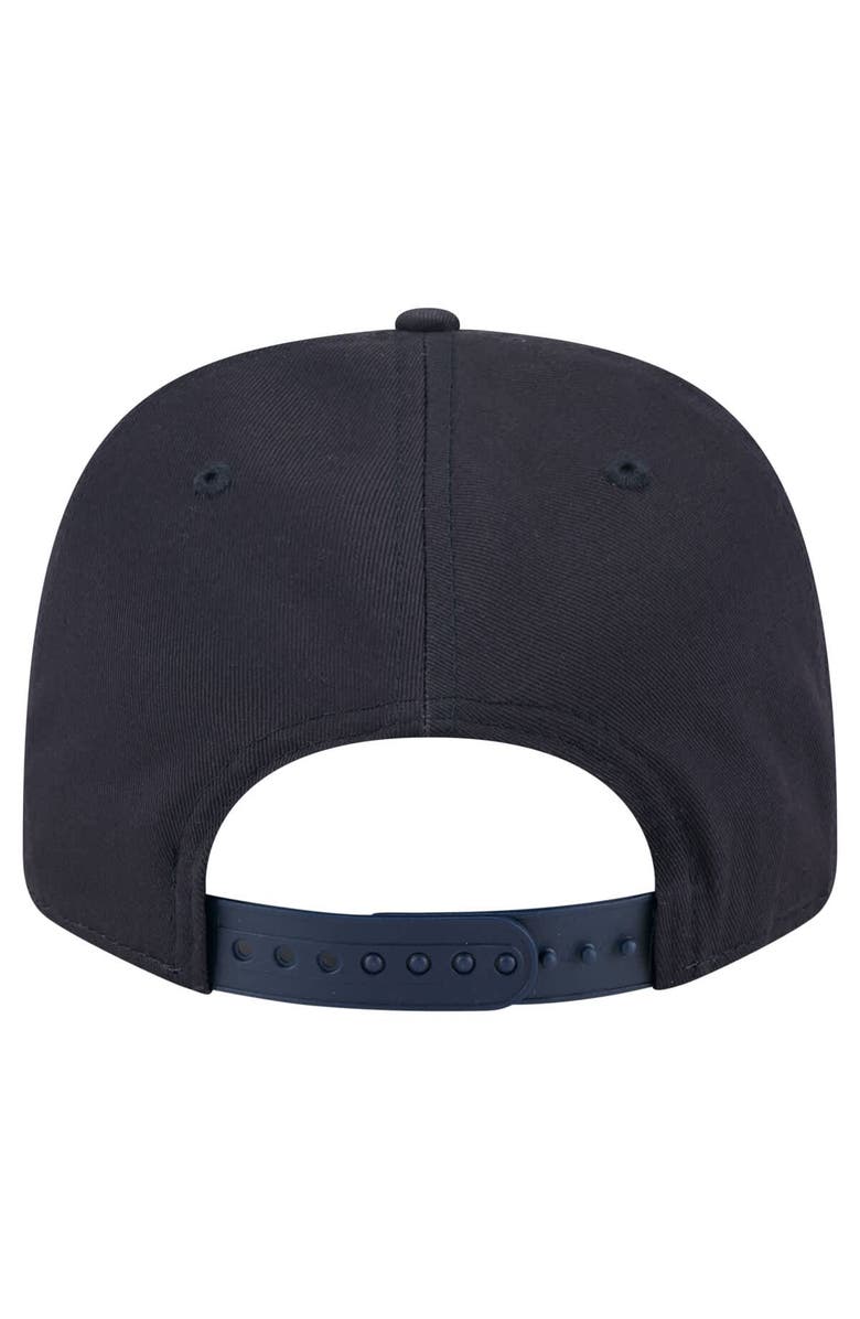 New Era Men's New Era Navy New York Yankees Circle Patch 9SEVENTY Stretch-Snap Hat, Alternate, color, Navy