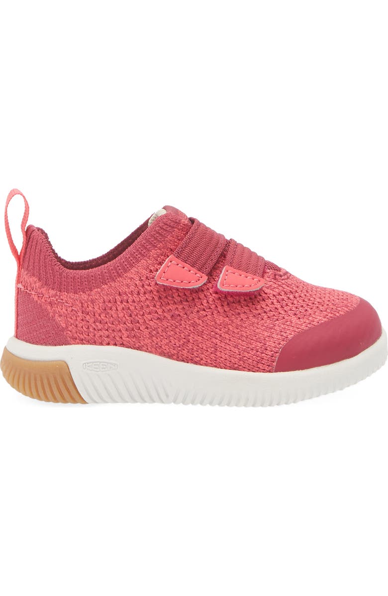 KEEN Kids' KNX Knit Sneaker, Alternate, color, Beaujolais/ Raspberry