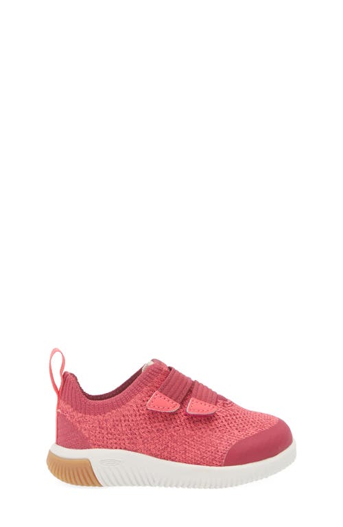 Keen Kids' Knx Knit Sneaker In Beaujolais/raspberry