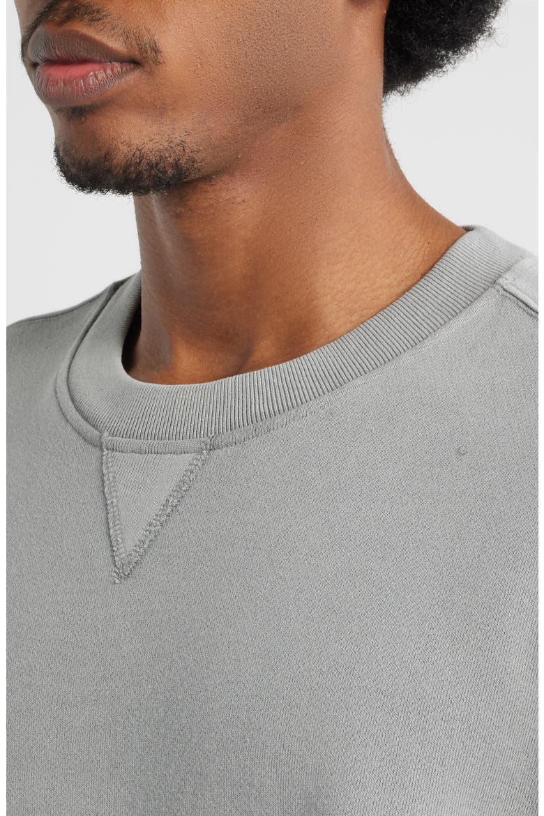 Vintage Crewneck Sweatshirt, Alternate, color, GREY