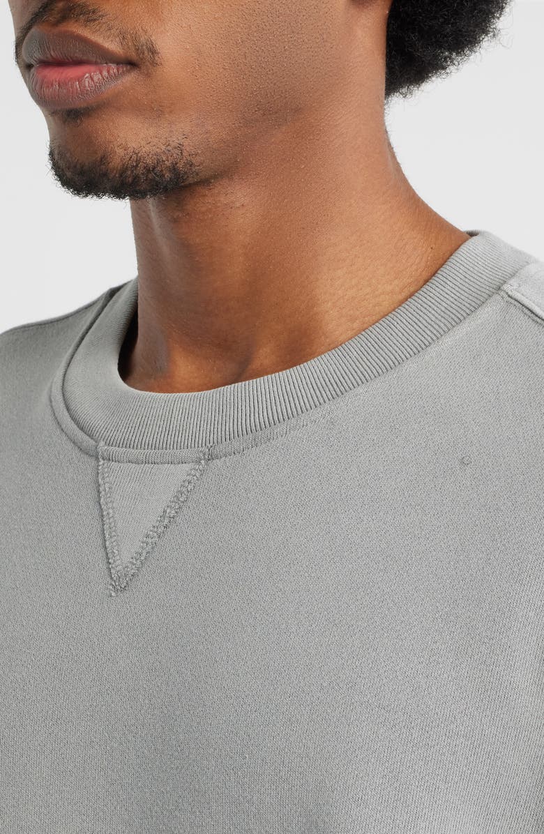 Elwood Vintage Crewneck Sweatshirt, Alternate, color, Grey
