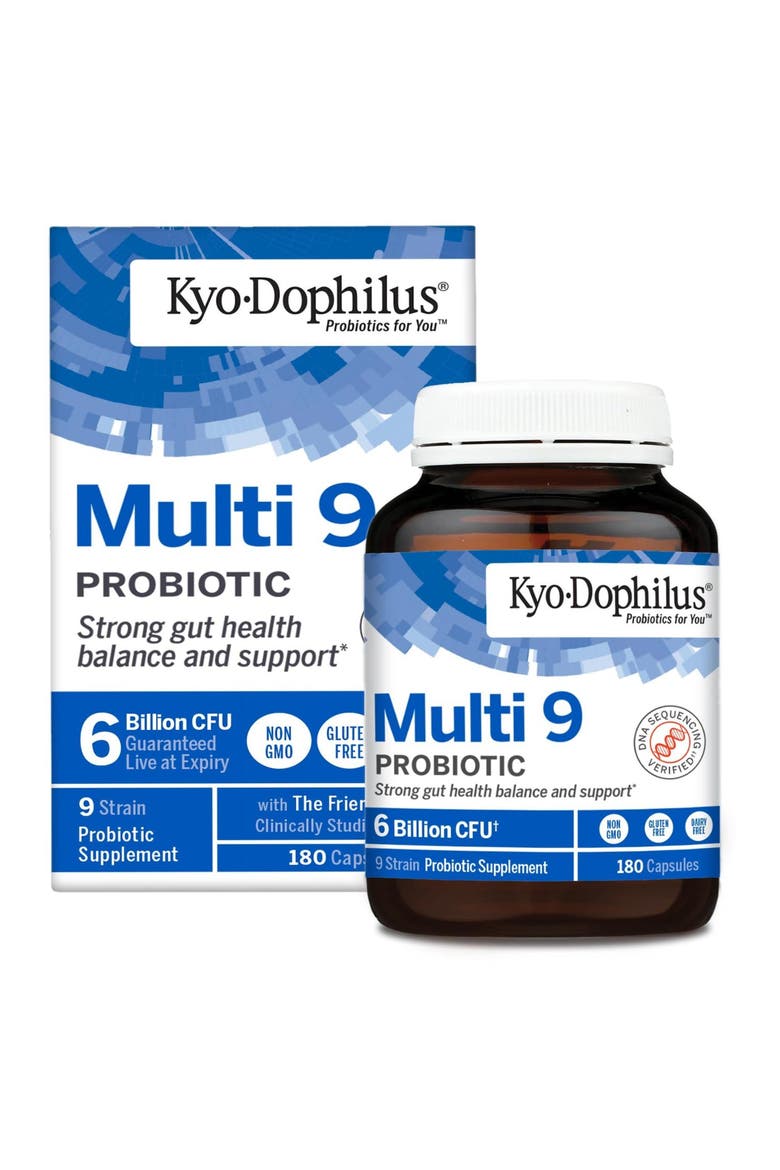 Multi 9  Probiotic, Strong gut health balance and support, 180 capsules, Main, color, None