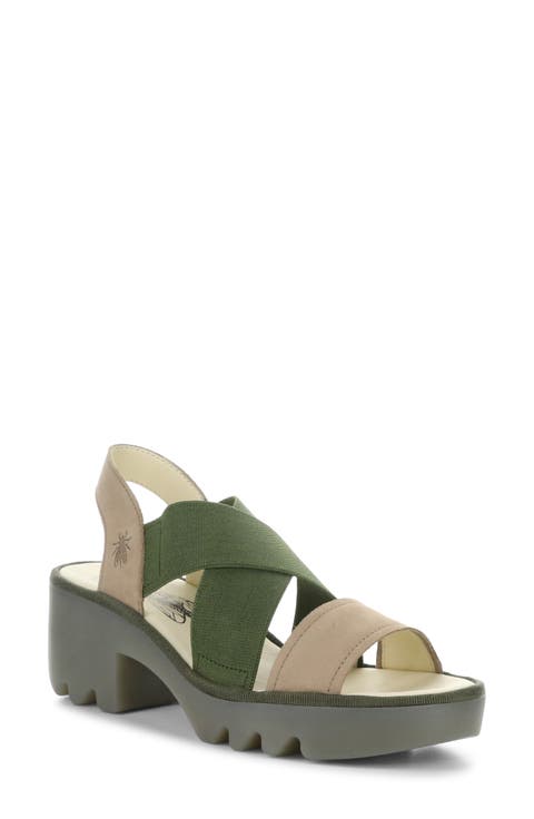 Taji Platform Slingback Sandal (Women)