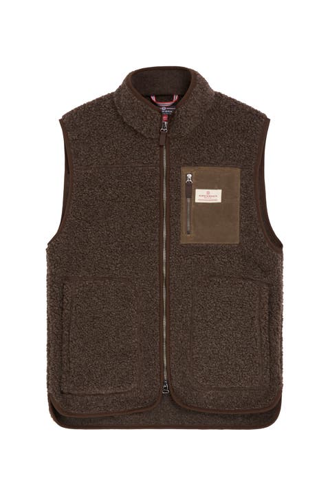 Heroes Wool Fleece Vest Womens