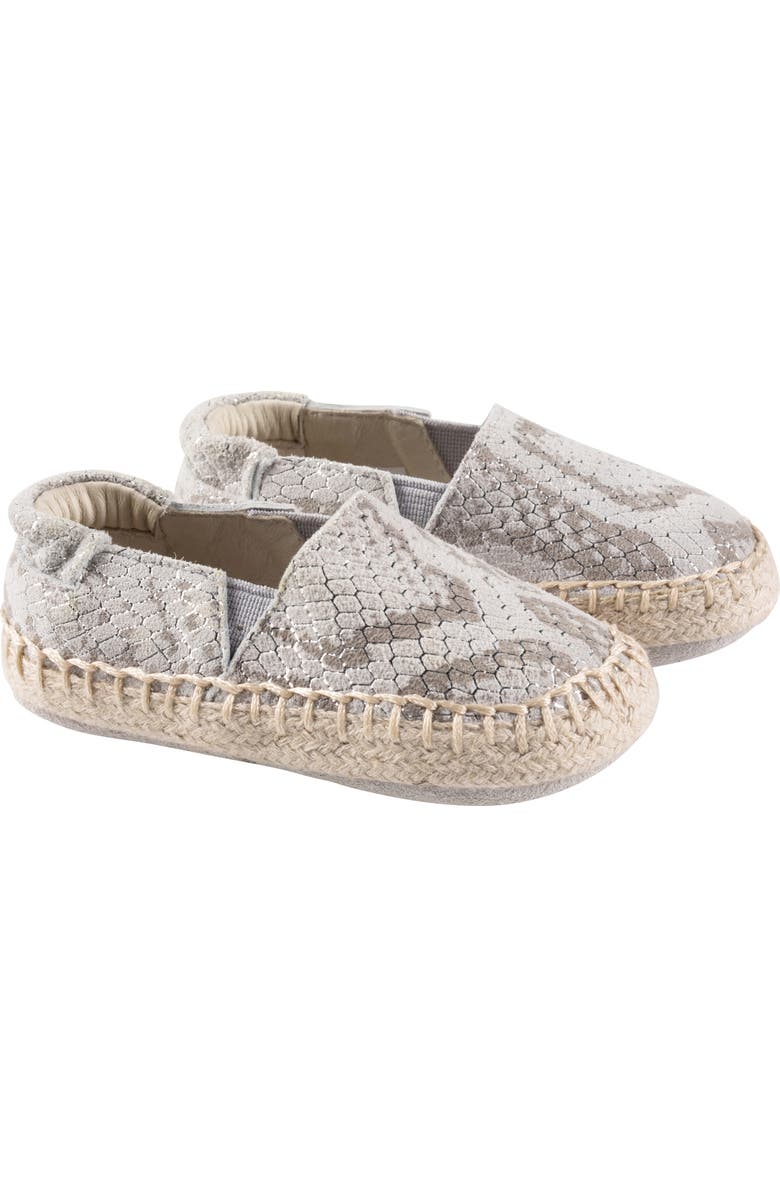Robeez<sup>®</sup> Ellie Espadrille Crib Shoe, Main, color,