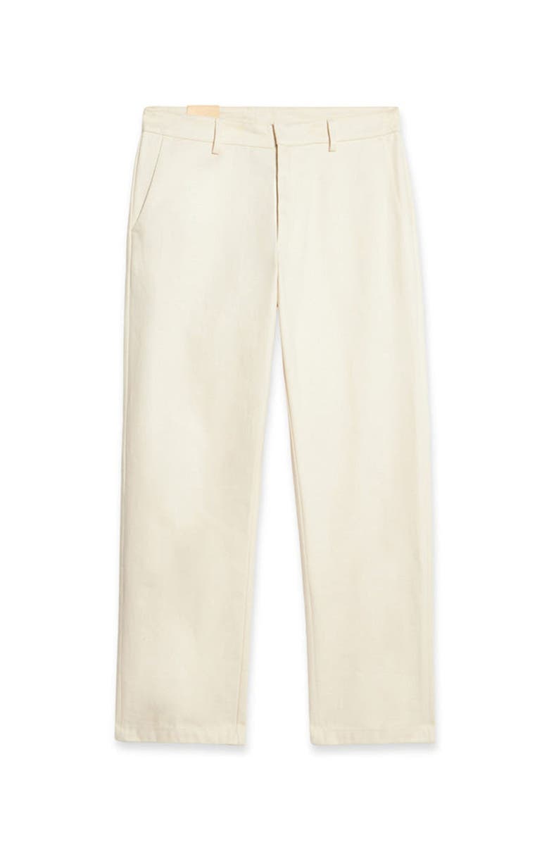 Fortela Maine Japan Selvedge Ecrù Denim, Main, color, Off White