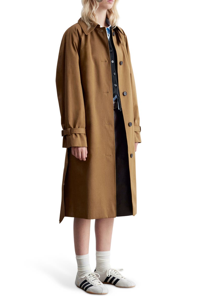 & Other Stories Cotton Trench Coat, Alternate, color,