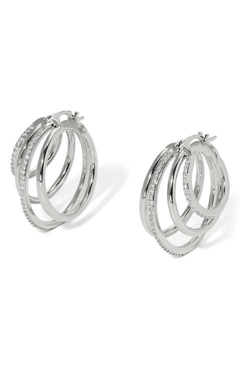 Juno Quadruple Hoop Earrings