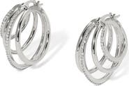 Nadri Juno Quadruple Hoop Earrings