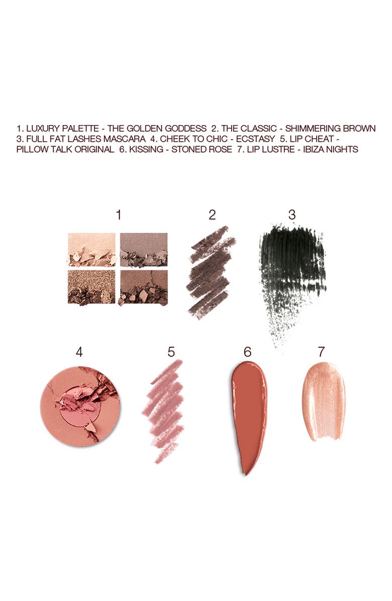 Charlotte Tilbury The Golden Goddess Look Set, Alternate, color,
