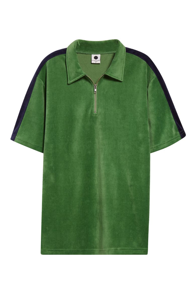 Joyride Velour Polo, Alternate, color, GREEN