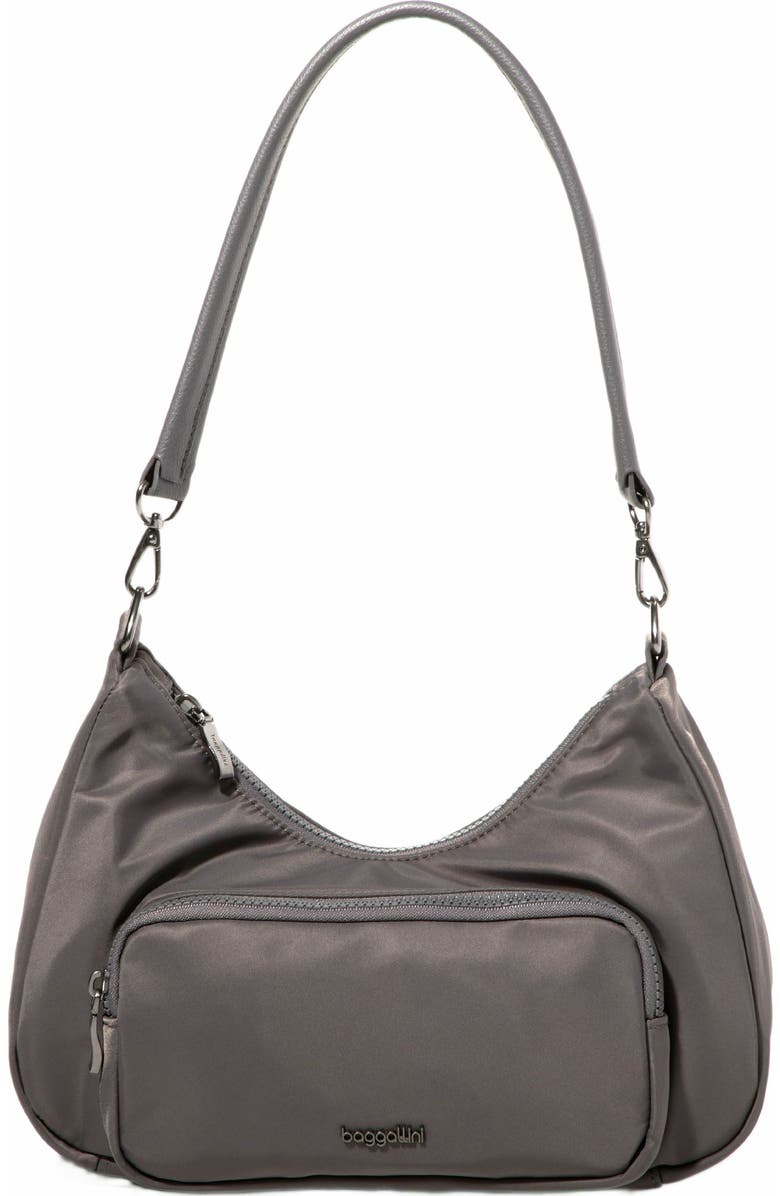 BAGGALLINI Savannah Crossbody Bag, Alternate, color, Smoke Twill