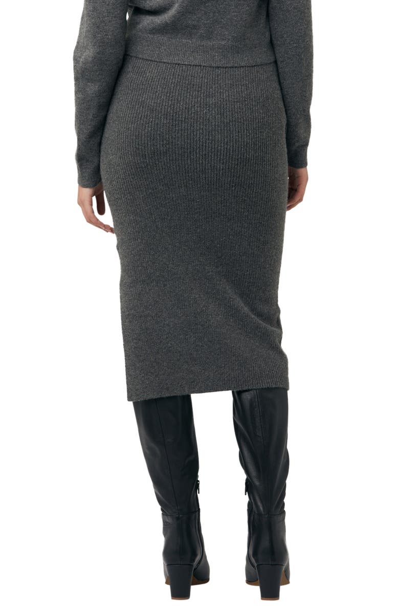 Ripe Maternity Dani Rib Stitch Maternity Skirt, Alternate, color,