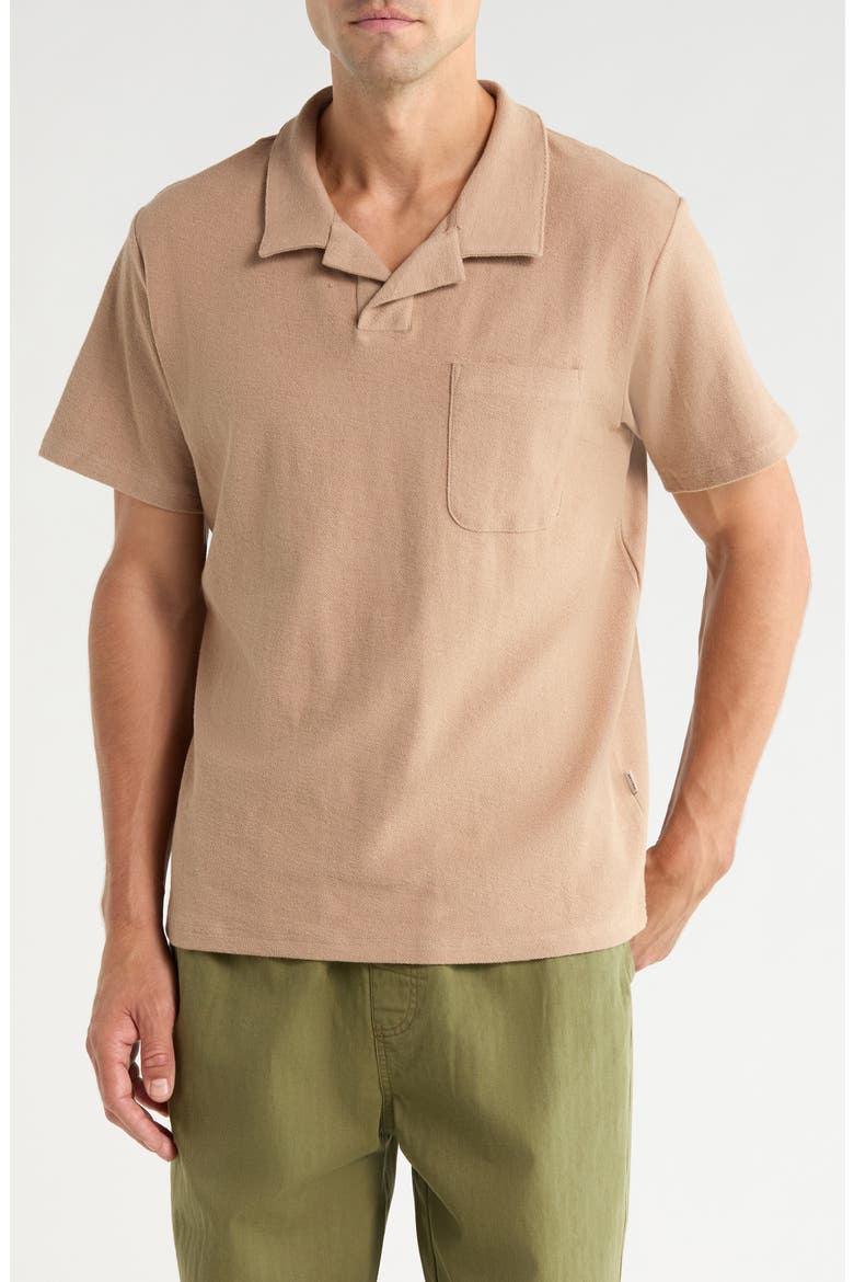 Cotton Terry Polo, Main, color, INCENSE