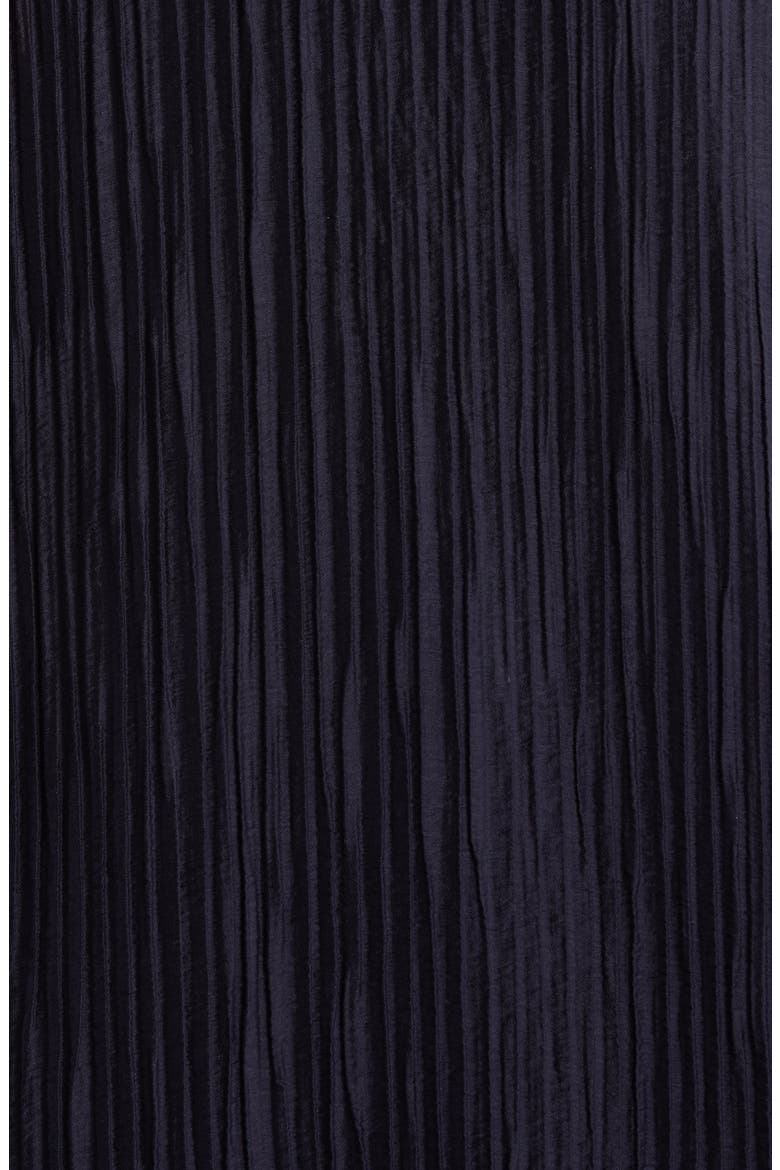 Micropleat Collarless Jacket, Alternate, color, INK