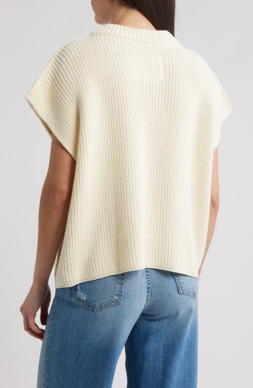 Frank & Eileen Montecito Sweater Vest In White