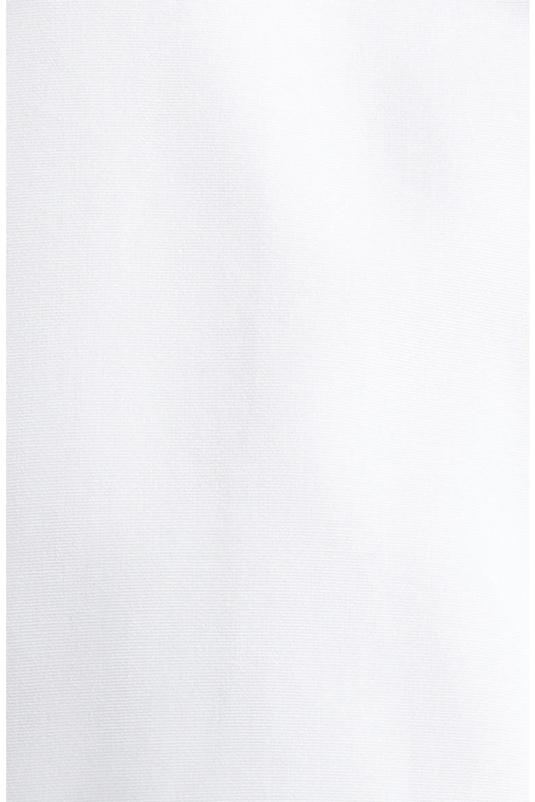 Plissé Bib Button-Down Shirt, Alternate, color, WHITE