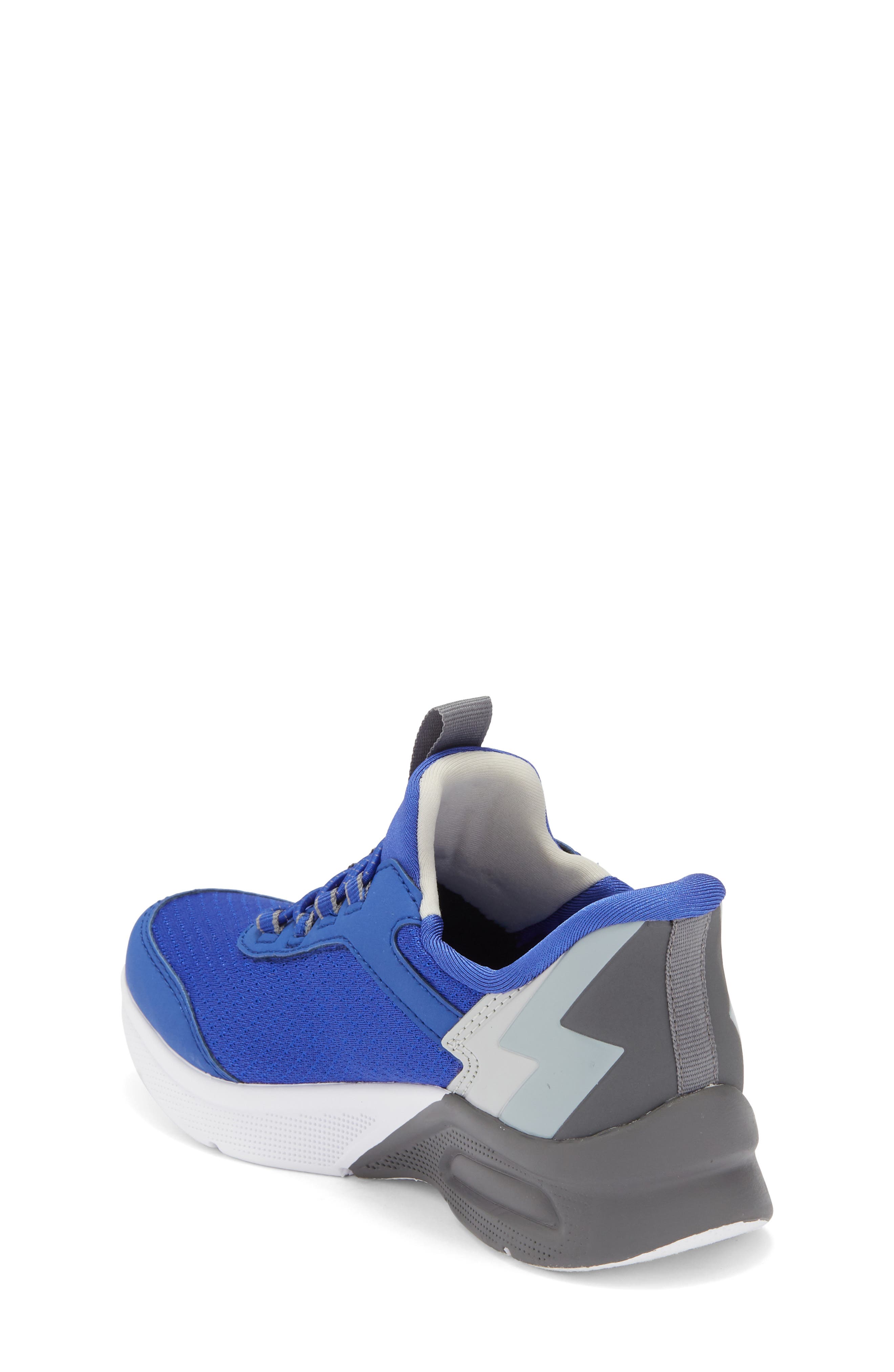 SKECHERS Kids' Microspec Max Sneaker, Alternate, color, Blue/ Grey