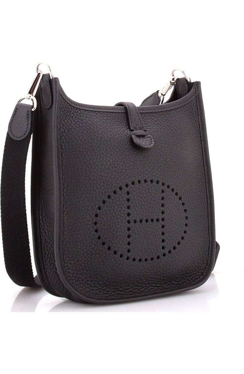 Pre-Owned Hermes Evelyne Bag Gen III Clemence TPM, Alternate, color, Noir