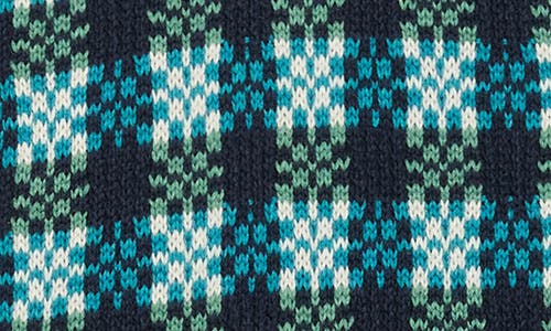 Seasalt Cornwall Kensa Organic Cotton Jacquard Cardigan In Blue