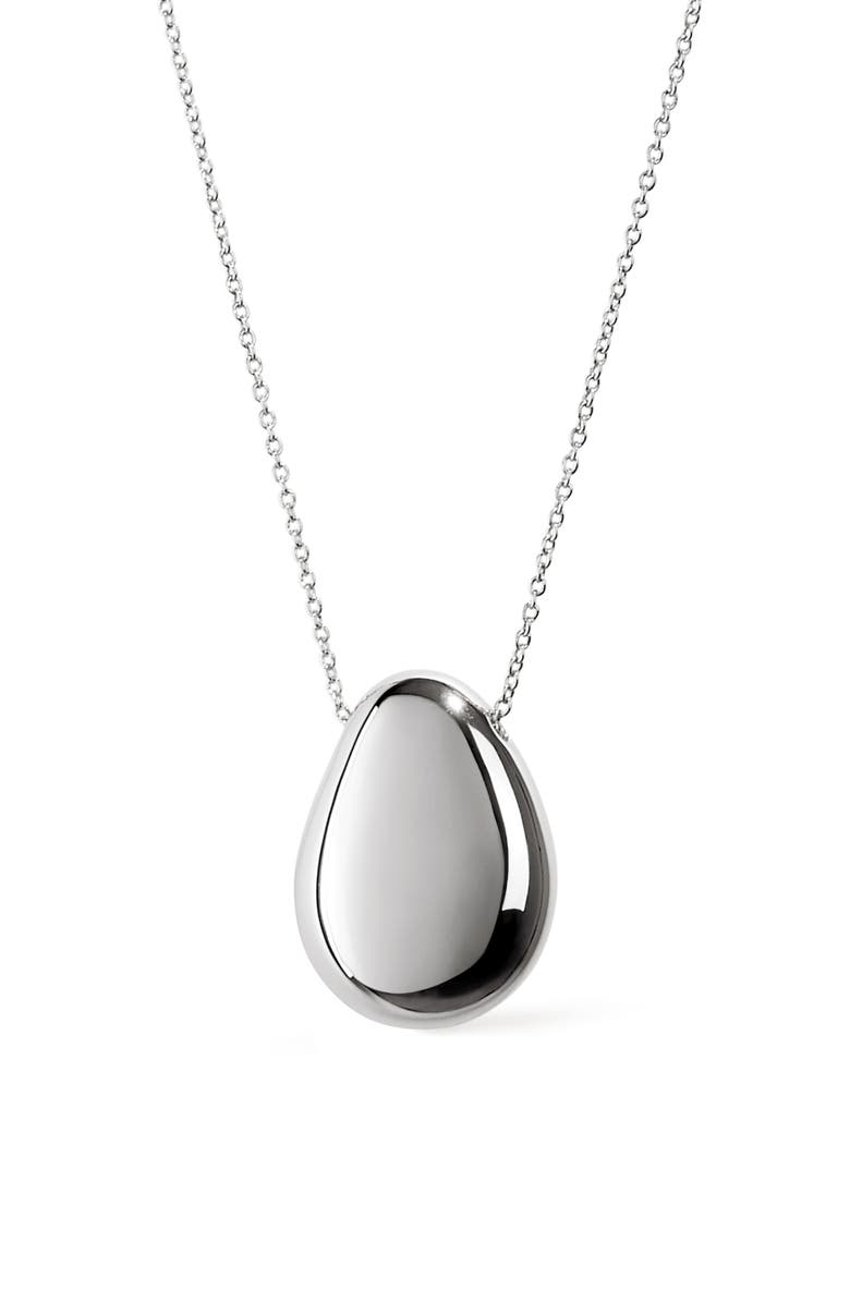 Ana Luisa SILVER PENDANT NECKLACE - PEBB, Main, color, Silver