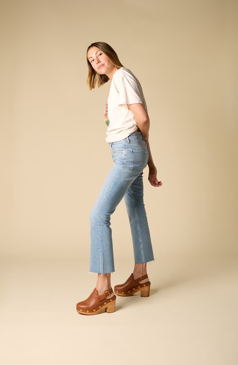 Charlotte Stone Hari Platform Slingback Studded Clog, Alternate, color,