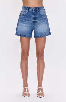 Pistola Saige High Waist Denim Shorts