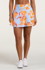 La Blanca Outline Floral Active Skort