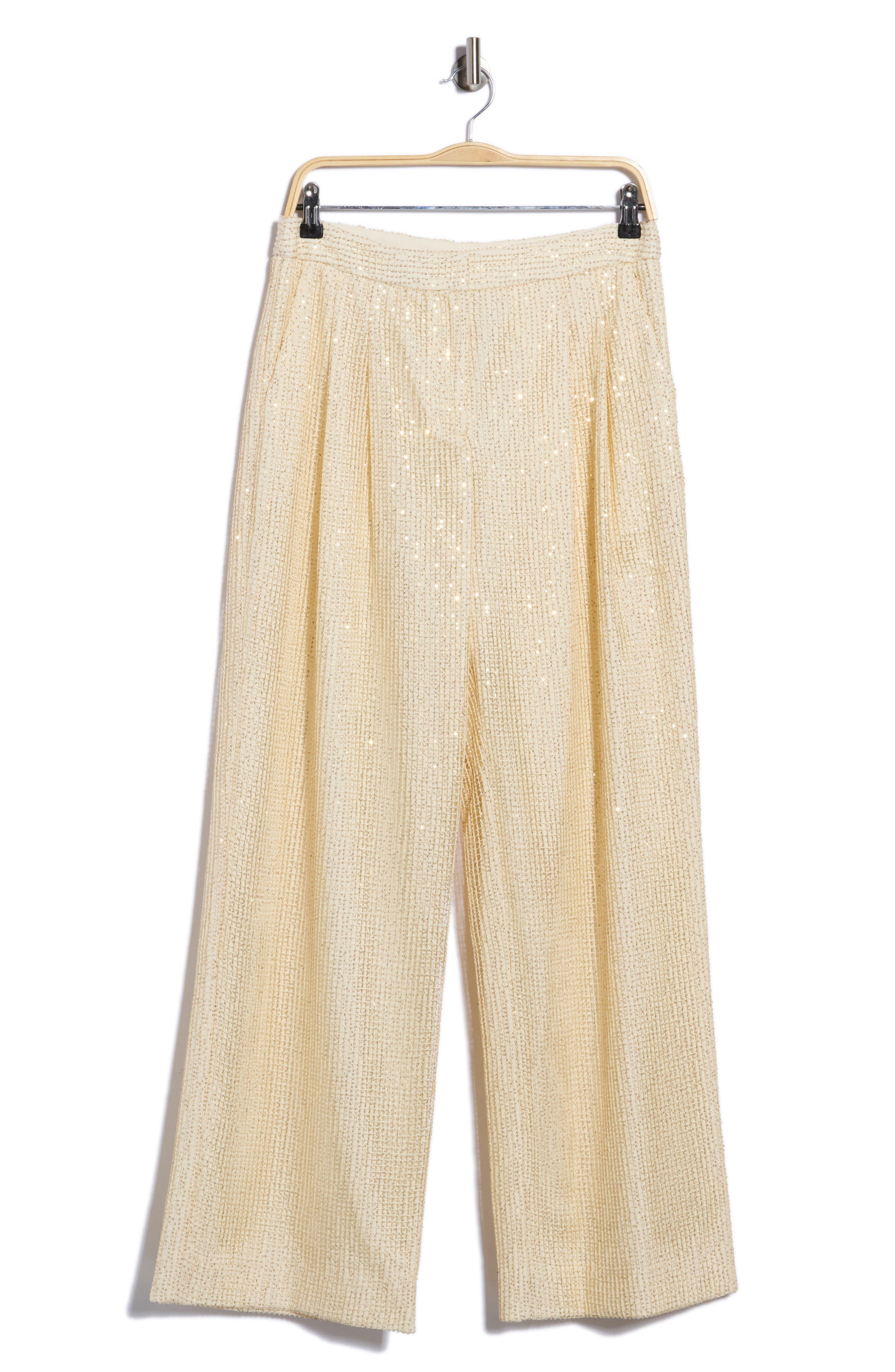 Sulli Sequin Wide Leg Pants