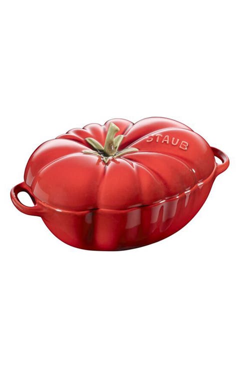 Ceramic Petite Tomato Dish with Lid