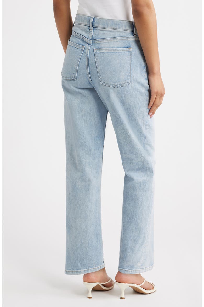 SPANXshape™ Authentic 360 High Waist '90s Straight Leg Jeans, Alternate, color, VINTAGE COASTLINE