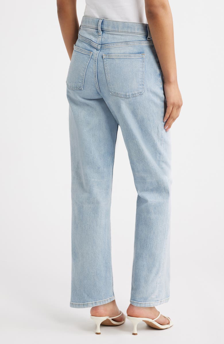 SPANX<sup>®</sup> SPANXshape<sup>™</sup> Authentic 360 High Waist '90s Straight Leg Jeans, Alternate, color, Vintage Coastline