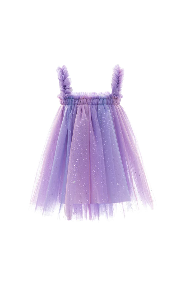 Mimi Tutu Serenya Glitter Tulle Dress, Alternate, color, Purple
