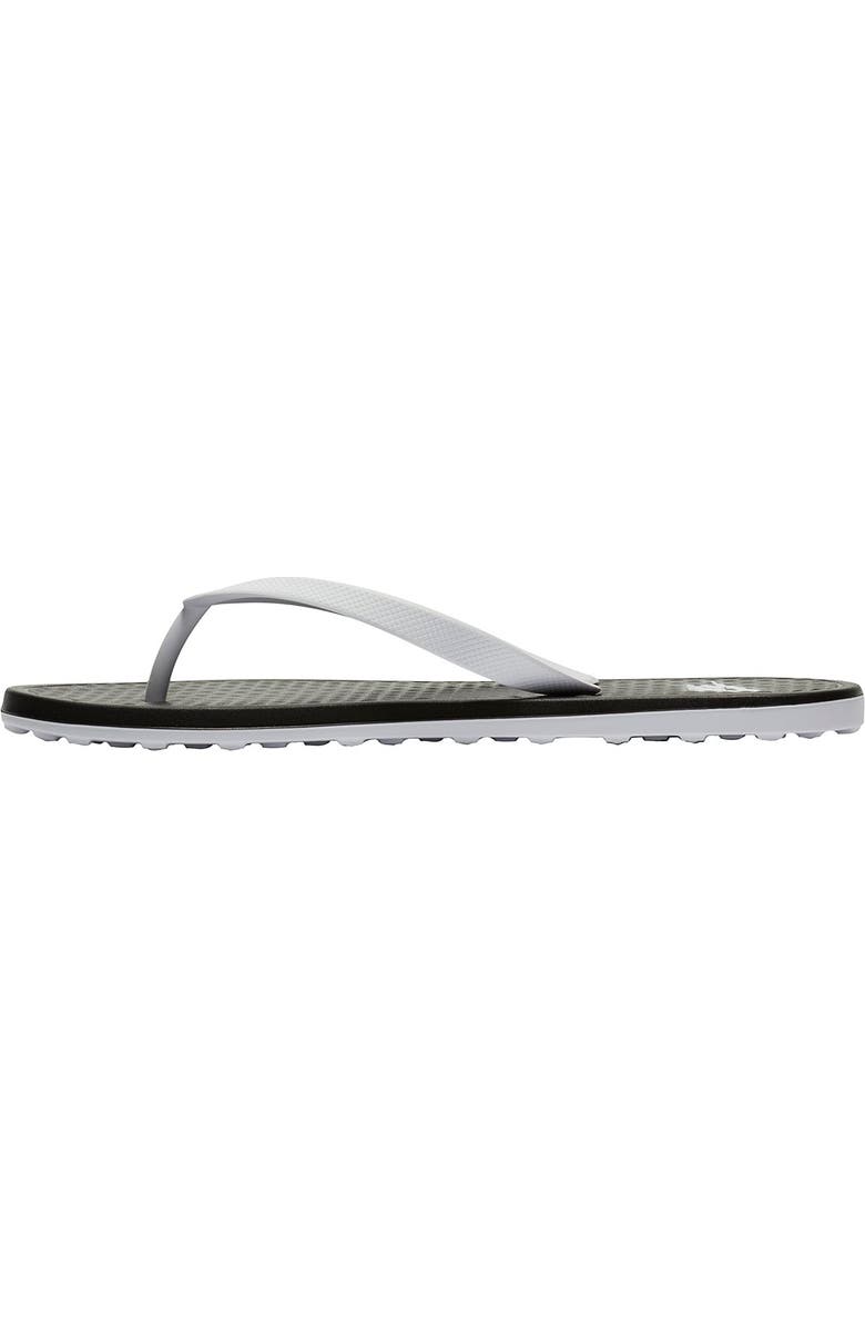 Nike On Deck Flip Flop, Alternate, color, Black/ White